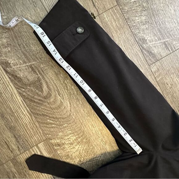 Ralph Lauren Black Trench Coat in Size 40R - Picture 14 of 15